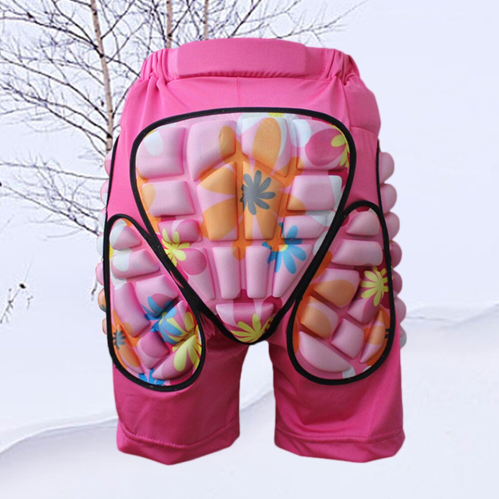 Kids Adults Protective Hip Pants Shorts Adjustable Lightweight Pad for Ski Snowboard Roller Skating Hockey Soccer Siz