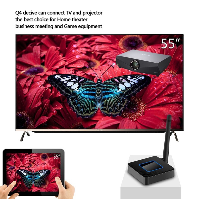 Av Hdmi Wifi Display Smart Draadloze Dezelfde Sn Apparaat Voor Android Ios Systeem, Mac Systeem