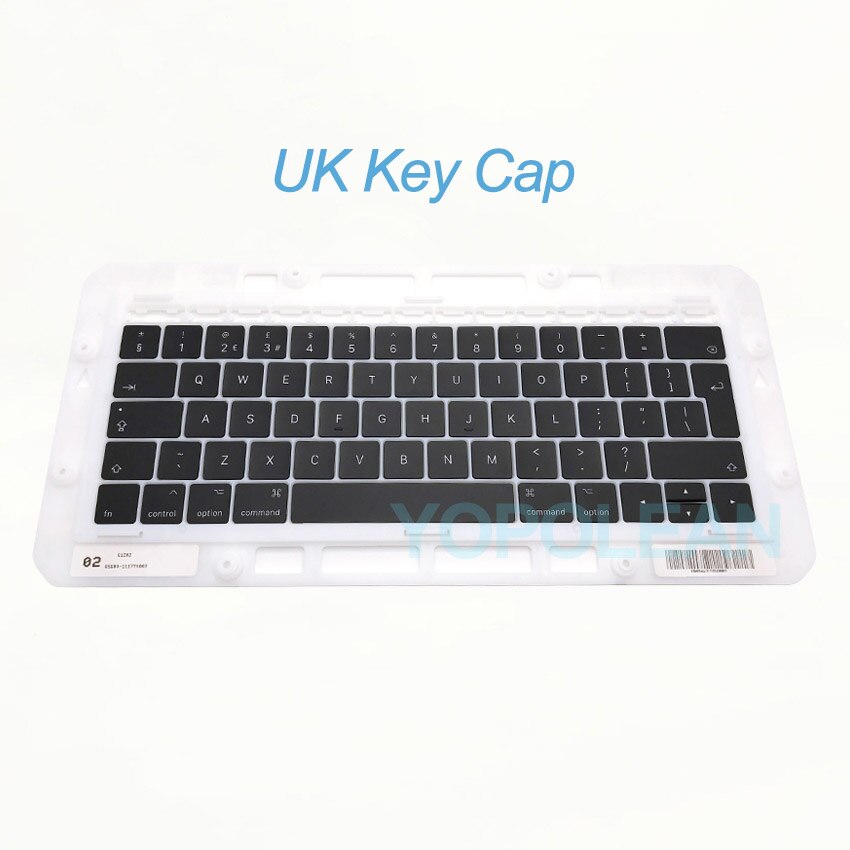 A1706 A1707 US UK Keyboard Key Cap For Macbook Pro Keycaps English year