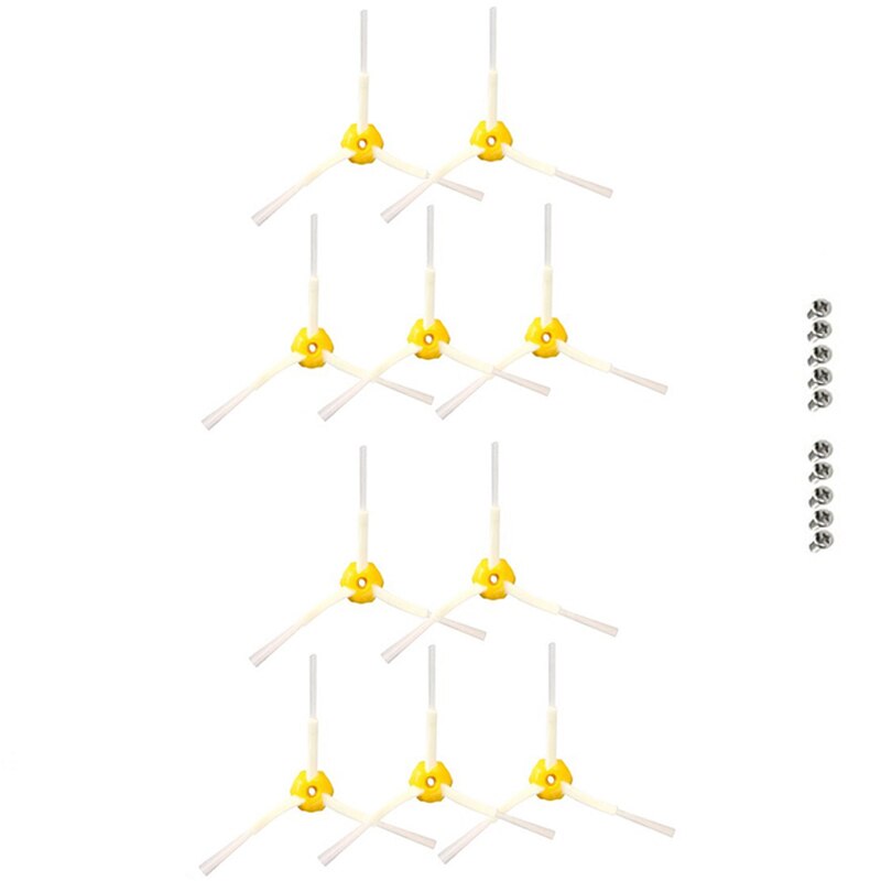 10pz Spazzola Laterale Accessroies kit per iRobot Roomba Serie 500 600 700 520 610 620 650 760 770 780 robot Parti per Vaccum più pulito