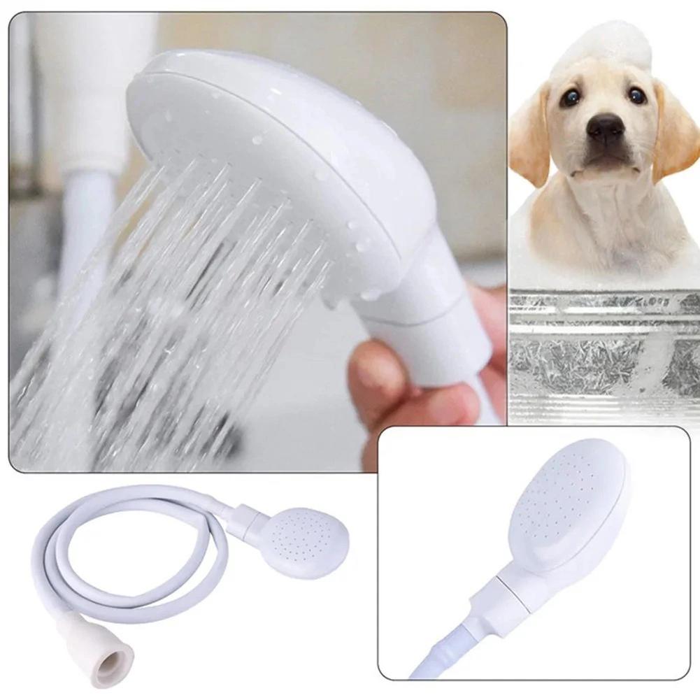 Huisdier Kraan Sproeier Draagbare Gootsteen Sproeislang Handdouche Sproeier Shampoo Sproeislang voor Baden Baby Huisdieren Haar wassen