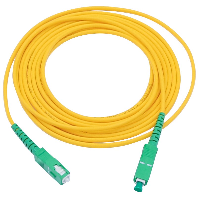 Cable de parche de fibra óptica 3M FTTH SC APC, Parche de fibra óptica SC / APC-SC / APC o SC /UPC-SC/fibra UPC