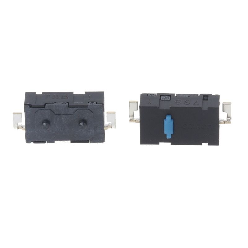 2PCs Original Mouse Micro Switch Mouse Button Blue Dot Side Button for Anywhere MX M905 G502 G900 ZIP
