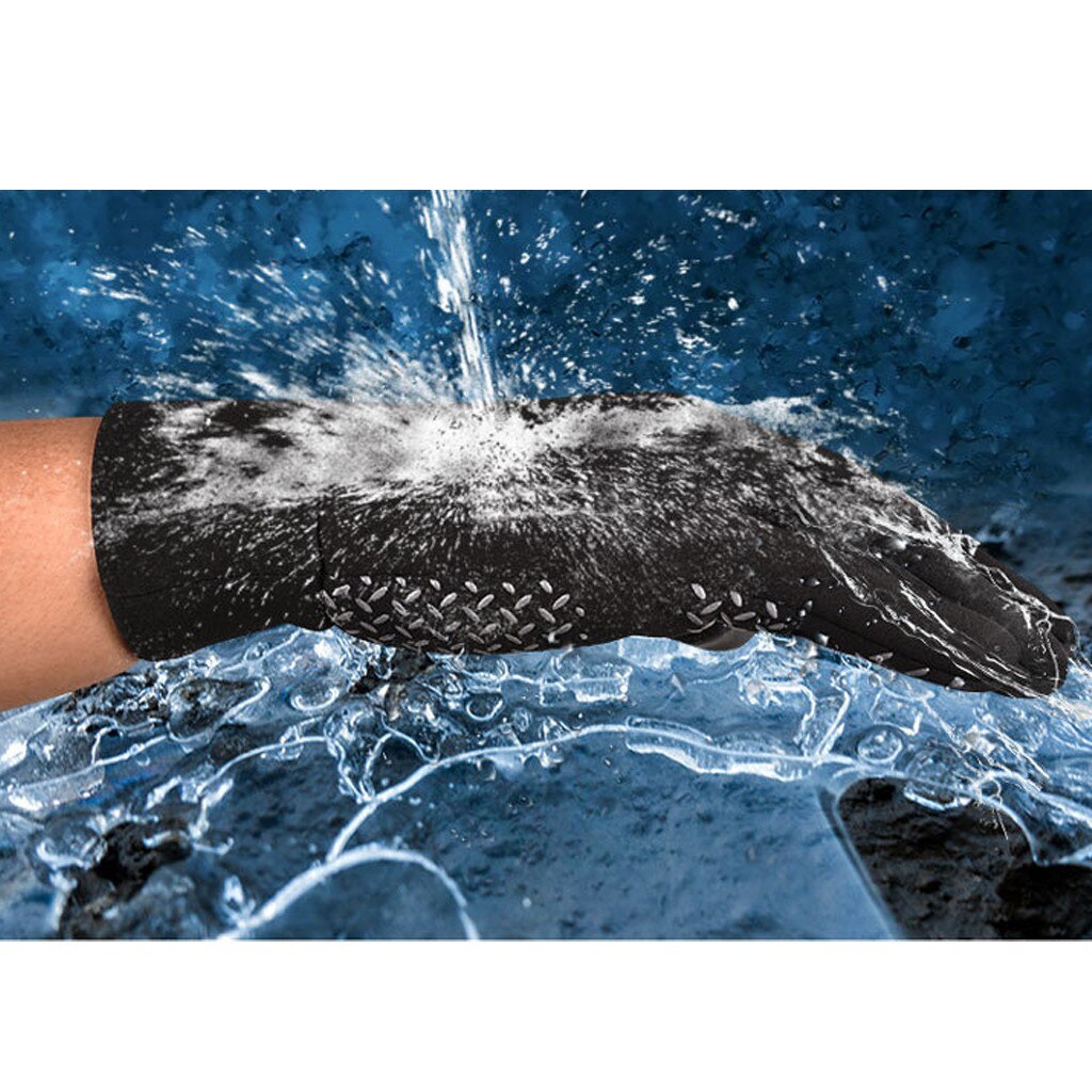 Winterhandschoenen voor heren, touchscreen, regenbestendig, ski-dames, waterdicht, warm, winddicht, sporthandschoenen voor dames, rits  #j2p