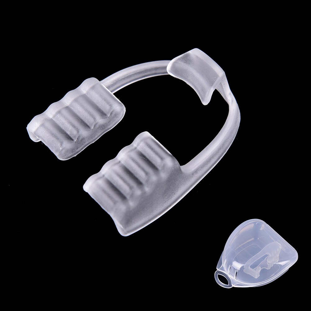 1Pc Silicone Dental Mouth Guard Stop Teeth Grinding Clenching Sleep Aid for for Boxing Basketball Bruxism Eliminate