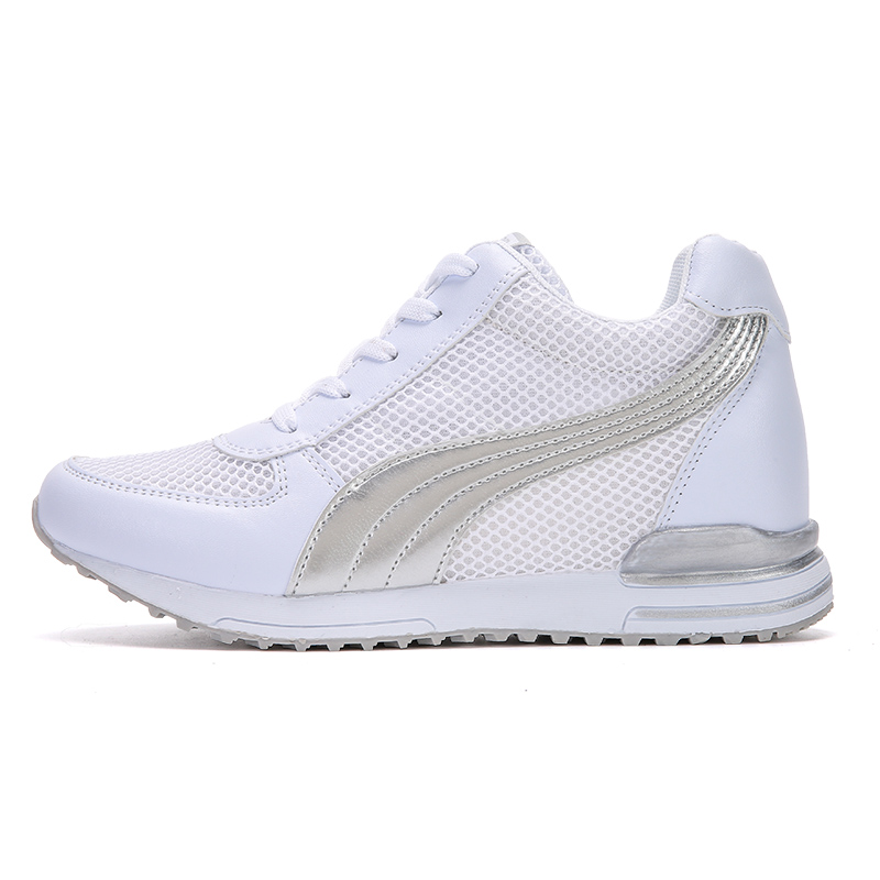 Tenis Mujer 2020 buty do tenisa kobiety oddychające buty sportowe damskie buty do biegania trenerzy Fitness obuwie damskie tanie: WHITE / 4