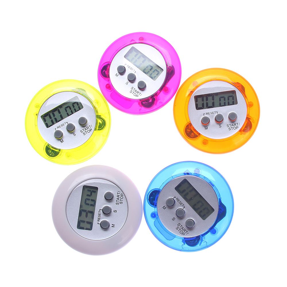 1PC Digital Magnetic LCD Stopwatch Timer Kitchen Racing Alarm Clock Stop Watch Kitchen Accessories