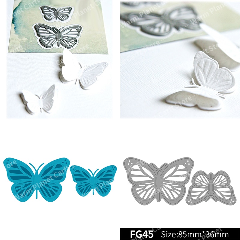 Butterfly Making Scrapbook Metal Cutting Dies Stencil Frame Embossing Template DIY Greeting Card Handmade