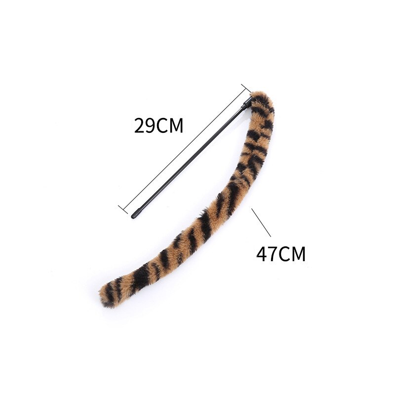 Varita de gato de juguete con plumas para gatos, juguete interactivo para gatos, varita de colores, suministros de Gato, accesorios para gatos: 6