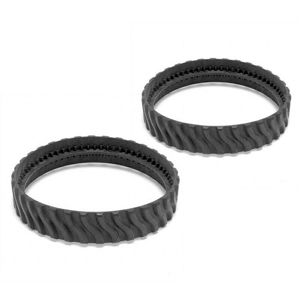 2 pièces nettoyant piscine facile à installer roue de pneu connexion rapide accessoires caoutchouc R0526100 pistes pneus natation pour Zodiac MX8 MX6