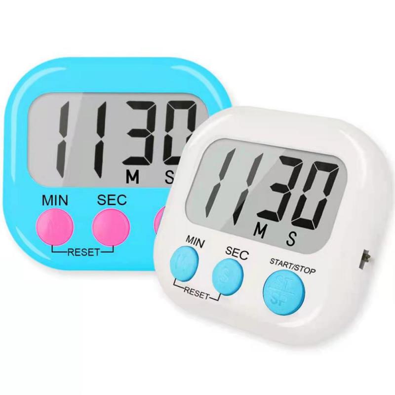 LED-Zähleranzeige, Wecker, manuell, elektronisch, Countdown, Sport, magnetisch, digitaler Timer, Küche, Kochen, Dusche, Studium, Stoppuhr