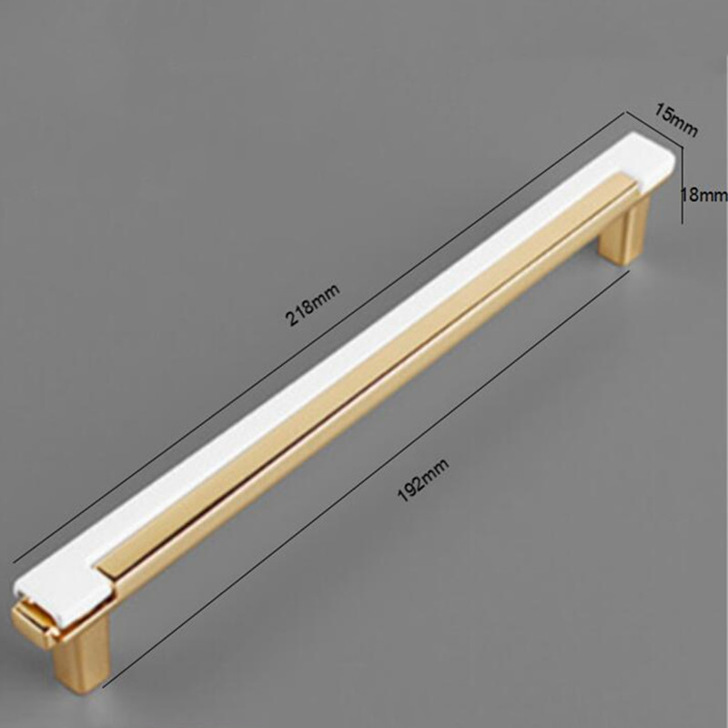 Pomos de armario para cocina, tiradores modernos para cajón, negro, plateado, herrajes para puerta,: Bronze