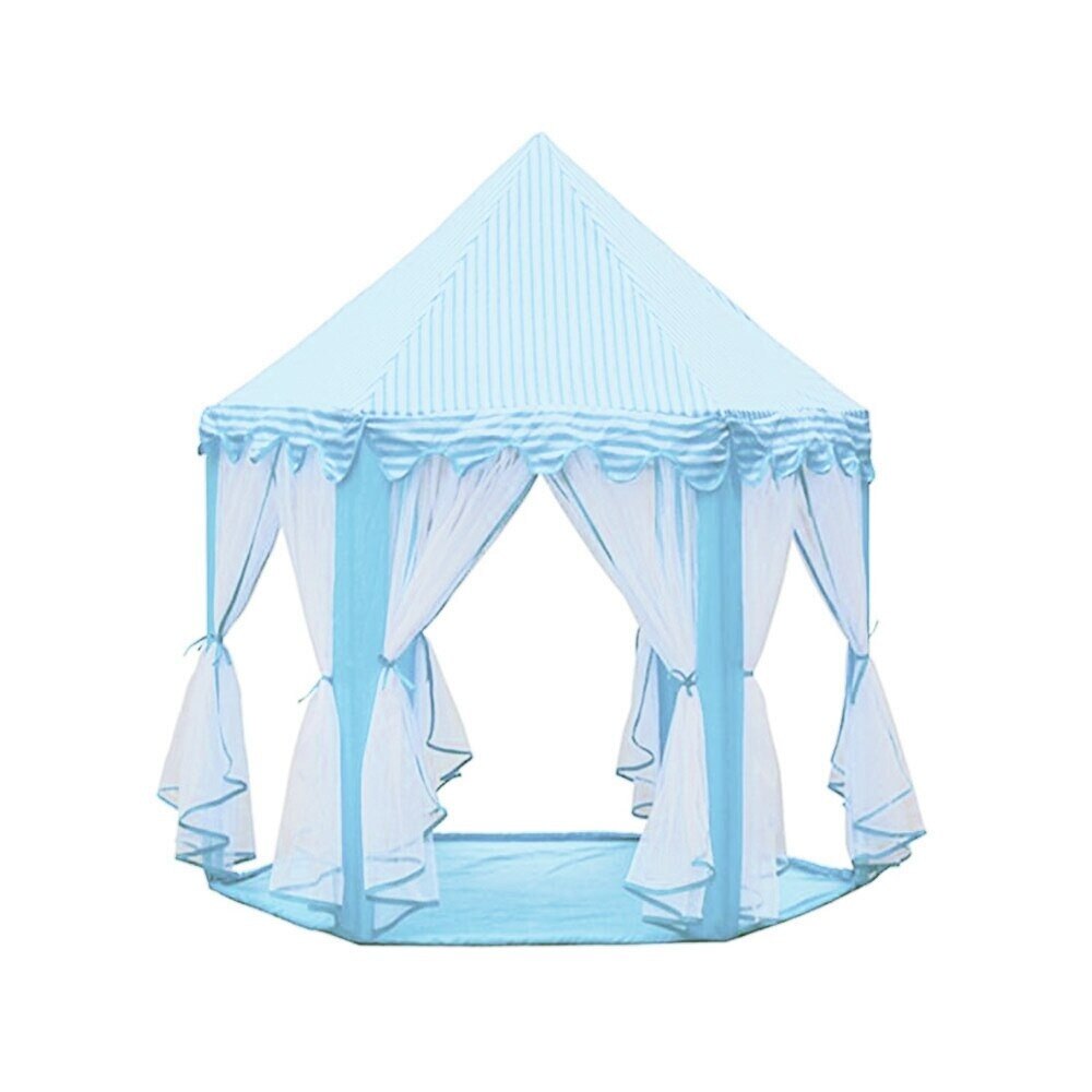 Castillo de princesa rosa para niñas, tienda de campaña para jardín exterior, plegable, piscina, casa de juegos portátil: WJ3003B
