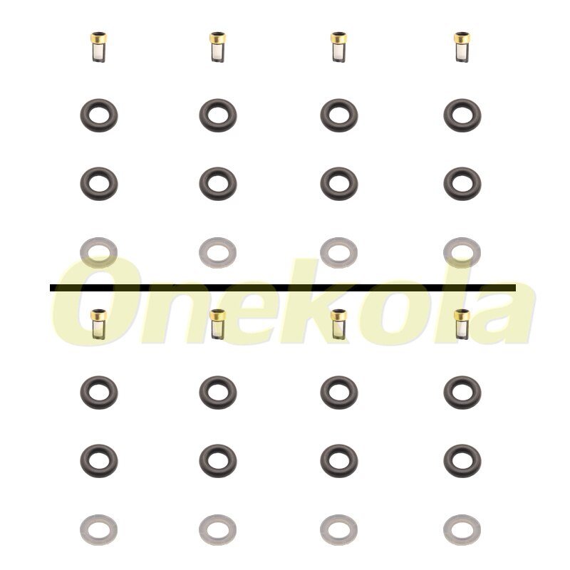 thumbnail image 2 of Fuel Injector Service Kit By GB Remanufacturing – Seals, Filters & Caps For 87-88 Mazda 1.3L (CSKDO64 / 842-12157) 2 of 6