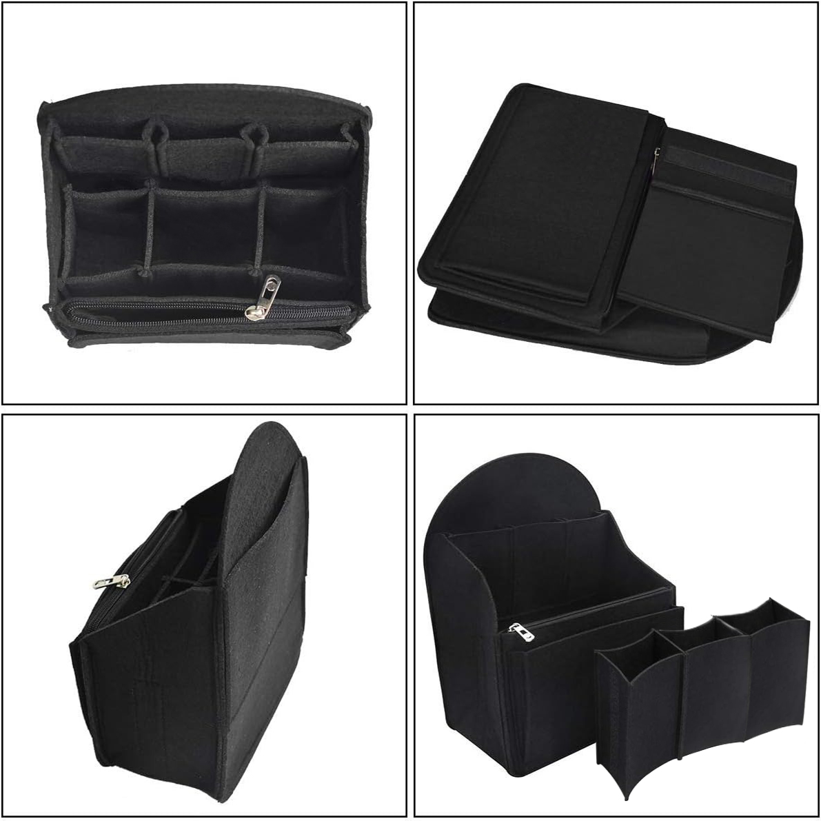 Insert organisateur de sac à dos en feutre pour sac à dos sac à main sac à bandoulière