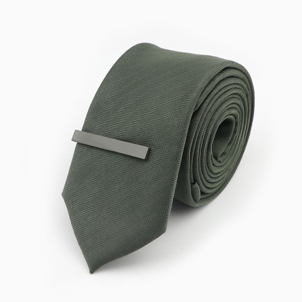 Ensemble de pinces à cravate 6cm, , couleur unie, laine + coton, attaches brillantes, fermoir coloré pour accessoires: 7