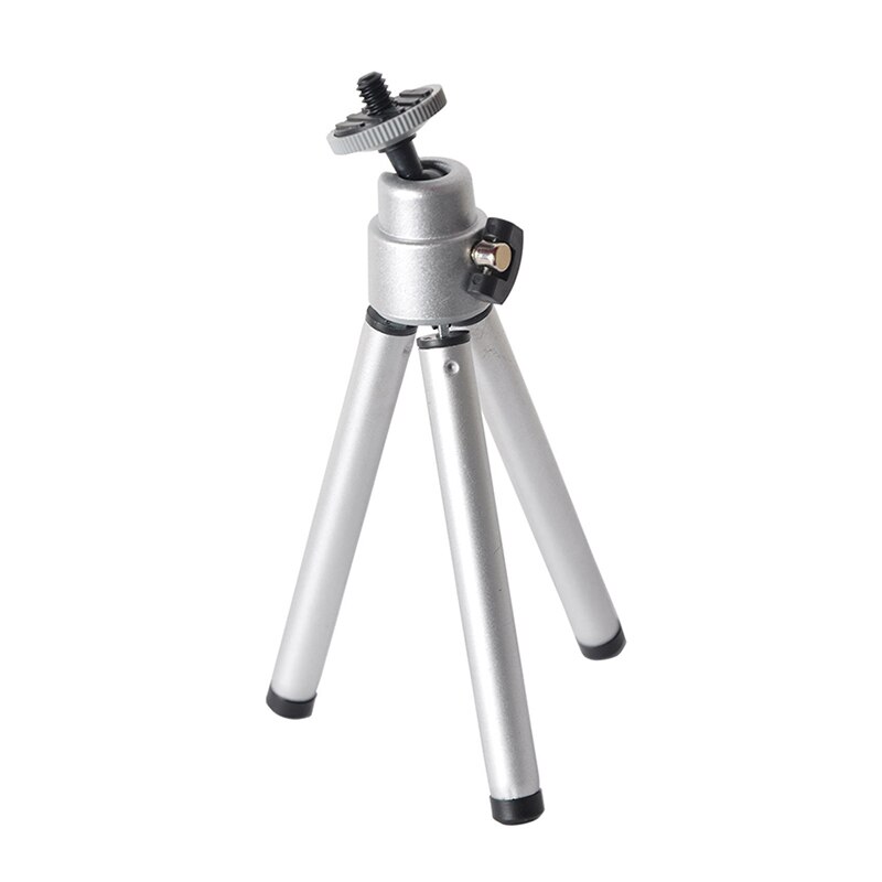 Mini Tripods Phone Camera Photography Tripod Desktop Selfie Photo Stand Telescopic Two-Section Portable Selfie Universal Tripod