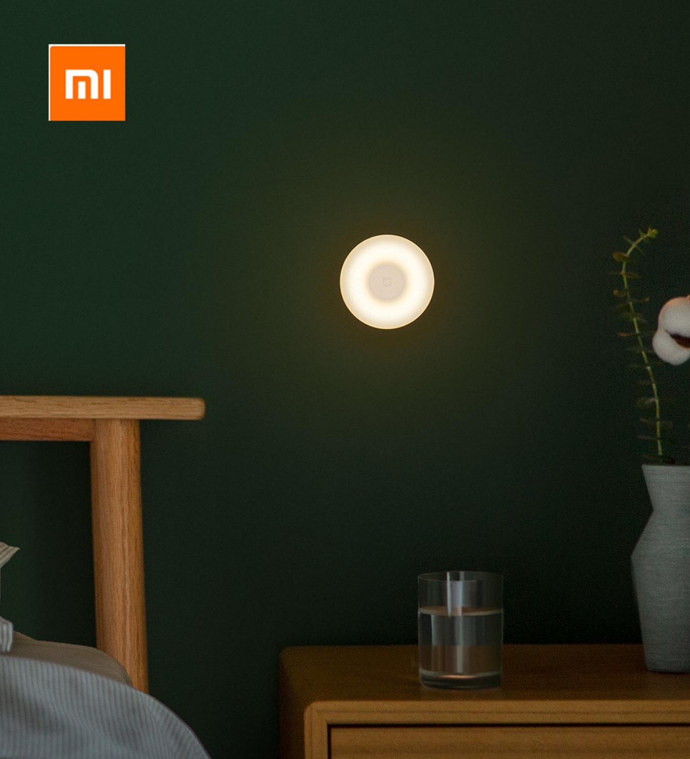 Xiaomi Mijia Led Induction Night Light 2 Lamp Adjustable Brightness Infrared Smart Human body sensor with Magnetic base