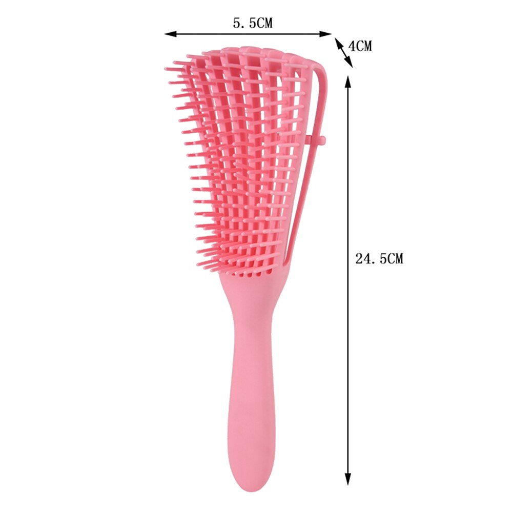 1 pz nuovo cuoio capelluto massaggio pettine spazzola per capelli donne districante spazzola per capelli nodo anti-cravatta spazzola per capelli professionale tipo di polpo pettine