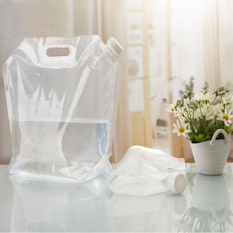 Outdoor Water Pot Tank Foldable Portable Drinking Camp Cooking Picnic BBQ Water Container Bag Carrier Car 1-5L Water Tank