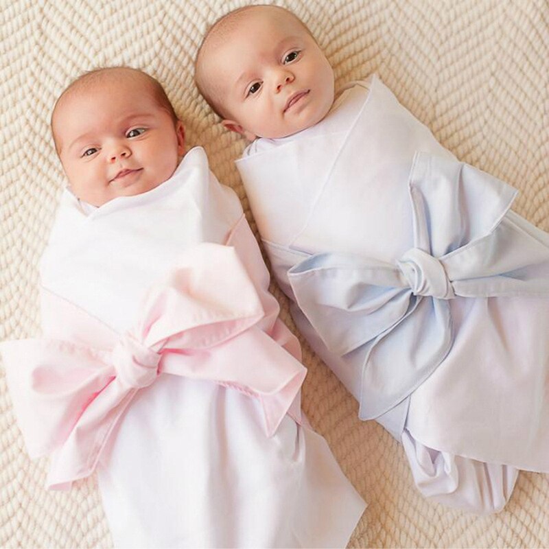 Newborn Baby Swaddle Wrap Soft Bow Tie Decoration Belt Newborn Infant Photography Props Decorated Supplies