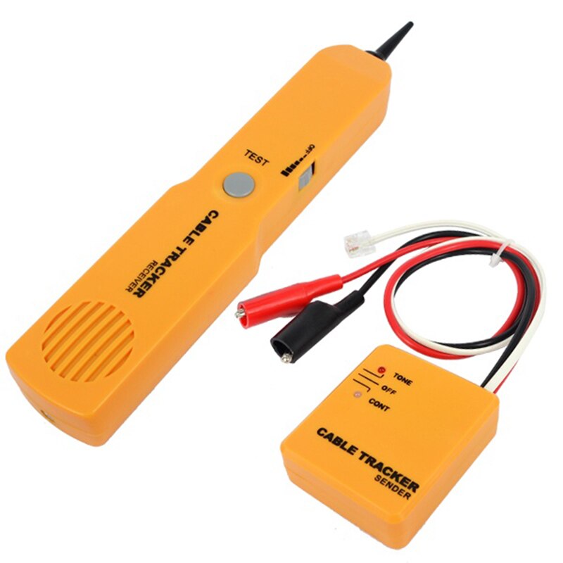 Portabl RJ11 Network Phone Telephone Cable Tester Toner Wire Tracker Tracer Diagnose Tone Line Finder Detector Networking Tools