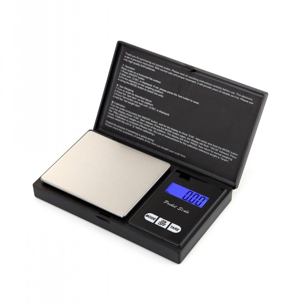 Mini elektroniske vægte præcision libra smykker skala vægt skala bærbar håndflade balance digital vægt vejemaskine: 500g