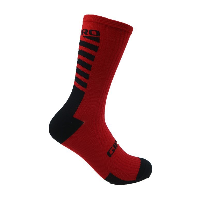 1 paar Baumwolle Dicken Kissen Kniehohe Ski Socken Winter Sport Snowboarden Skifahren Socken Warme Thermische socken: red