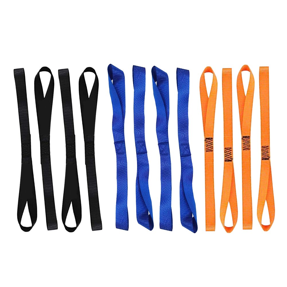 12pcs Tie Down Transportation Motorcycle Handlebar Scooter Soft Loop Lashing Strap Car Luggage ATV UTV Securing Dirt Bike Cargo