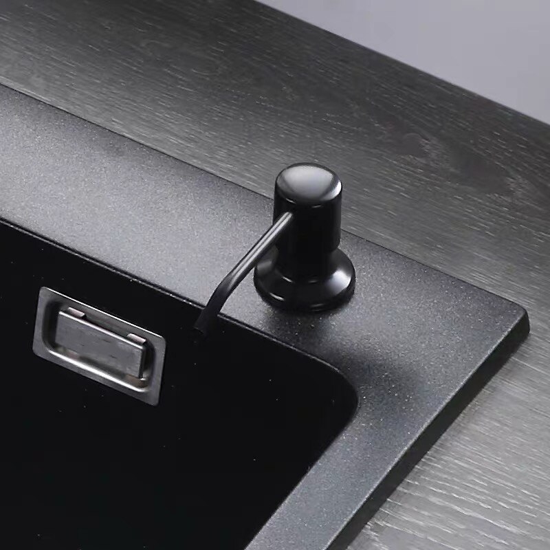 Wzly handtvål dispenser däckfäste vit/beige tvål dispenser diskbänk flytande tvål dispenserflaska