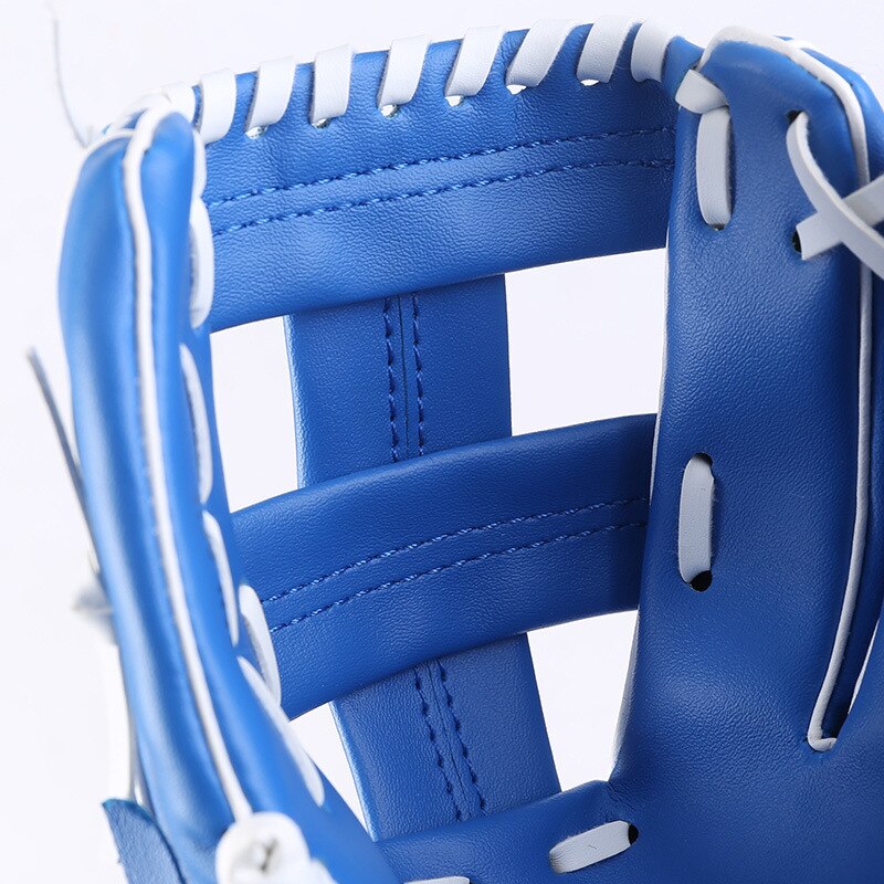 Leder Baseball Handschuhe Männer Zubehör Baseball Handschuh einstellen Schulungen-Praxis Baseball Ausrügestochen Guante Beisbol weicher Ball einstellen