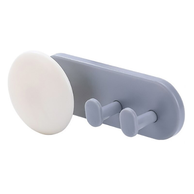 Opslag Houders Rekken Muur Opknoping Haak Saving Rekken Zelfklevende Vouwen Socket Keuken Apparaat Draad Plug Netsnoer Spoelen: Grey