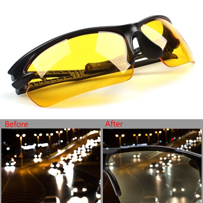 thumbnail image 2 of Anti Glare Glasses Night Vision Driving Glasses - HD Polarized Anti-Glare Eyewear For Men & Women Night Vision Goggles 2 of 11