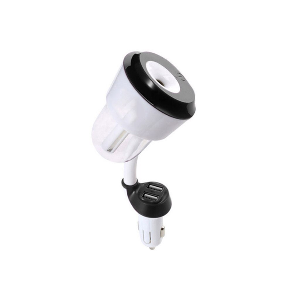 Ambientador para coche, minihumidificador, purificador de aire, difusor de aromas y aceites esenciales, nebulizador de aromaterapia para coche.: Negro