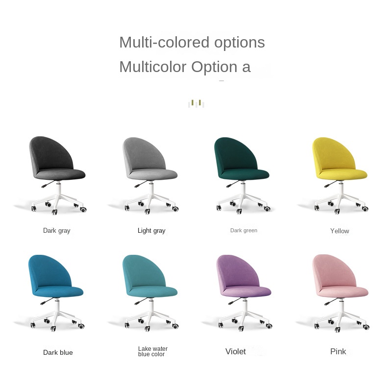 Computer Chair Home Office Chair Comfortable Long-Sitting Lifting Backrest Chair Bedroom Study Seat