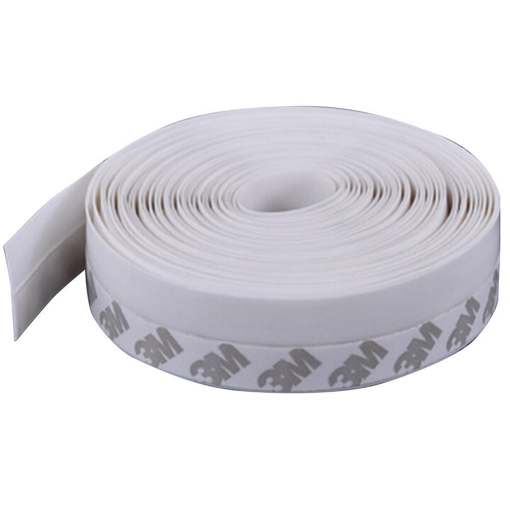 Window Seal Paste Article Sealing Strip Waterproof Foam Seal Strip Perfect for Doors and Window Frames: White