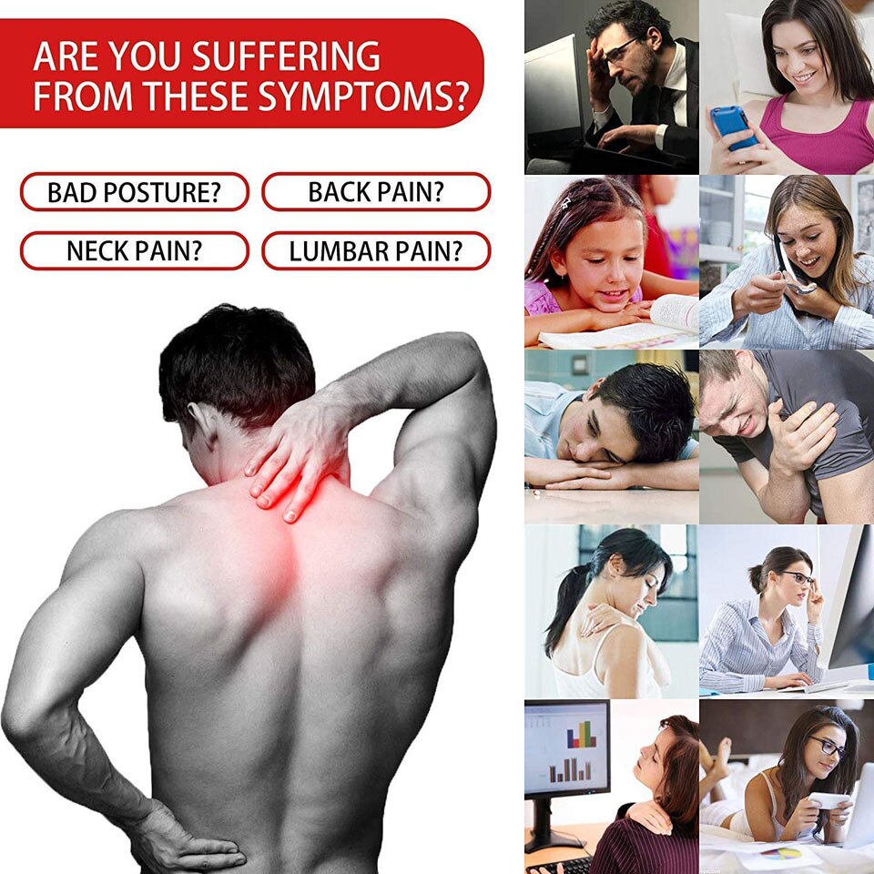 Getinfit Wervelkolom Houding Corrector Bescherming Terug Schouder Houding Corrector Correctie Band Bultrug Rugpijn Relief