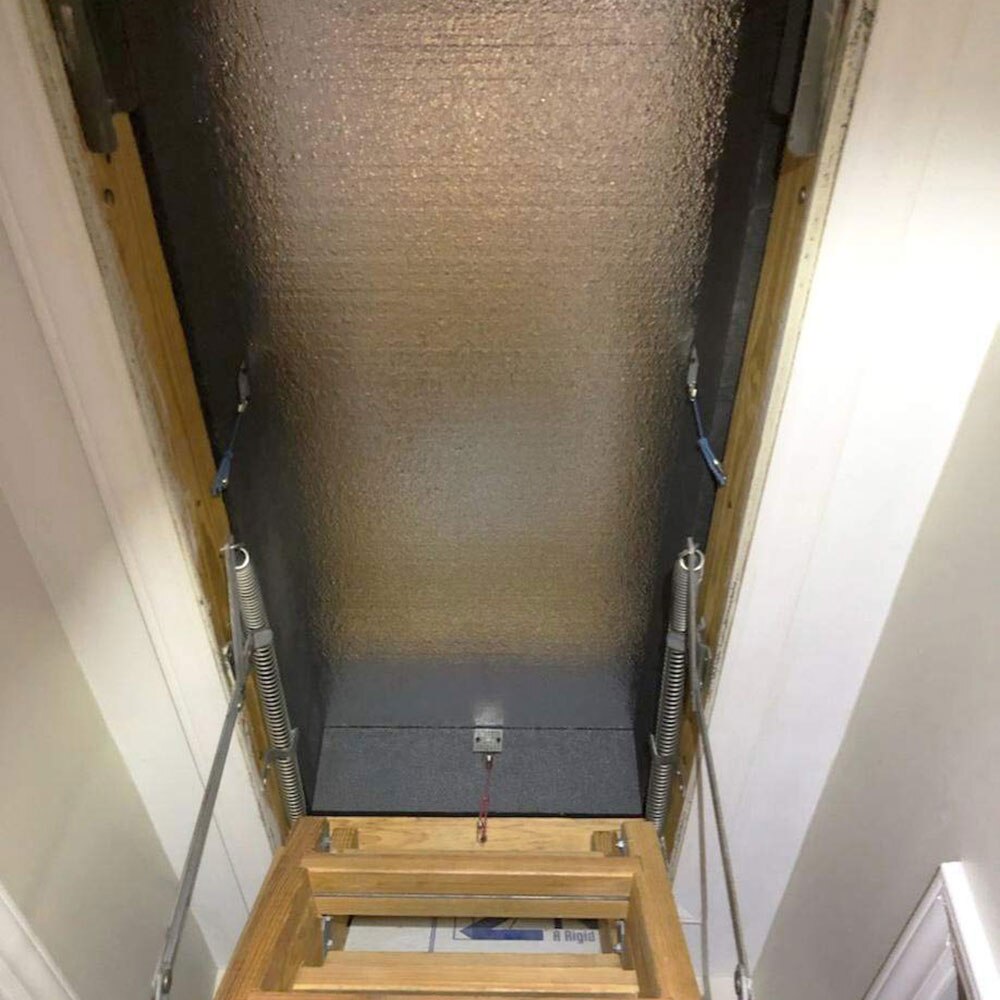 Fireproof Attic Tent Insulation Cover Attic Door Insulation Cover Attic Stairway Insulator Attic Ladder Insulation Cover