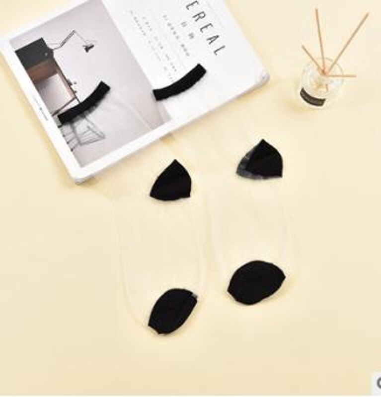 Spring Lace Transparent Crystal Lady Socks 10 Colors Comfy Sheer Silk Ankle Socks MOU QX2D