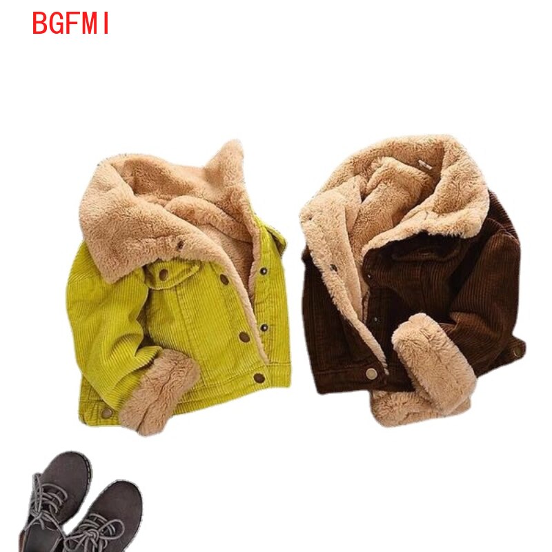 Bébé Garçons Veste Hiver Enfants Garçons Parkas Manteau Épais Coton Bébé Vêtements Décontracté Enfants Garçons Vêtements De Sortie col Rabattu