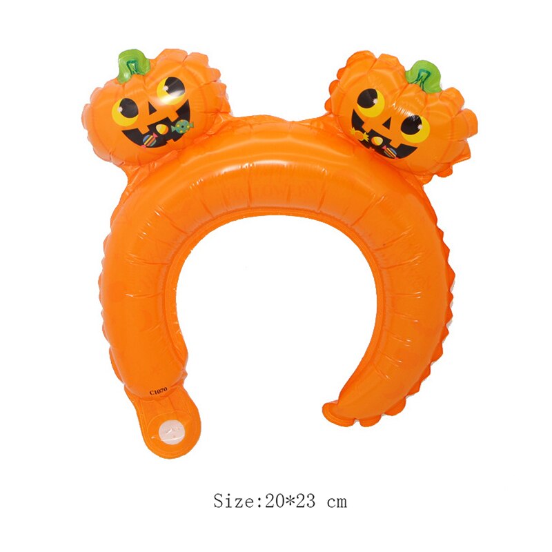 Halloween Vroege Onderwijs Kleuterschool Winkelcentrum Etalage Layout Ballon Cartoon Leuke Ballon Kolom Hoofdband Ballon