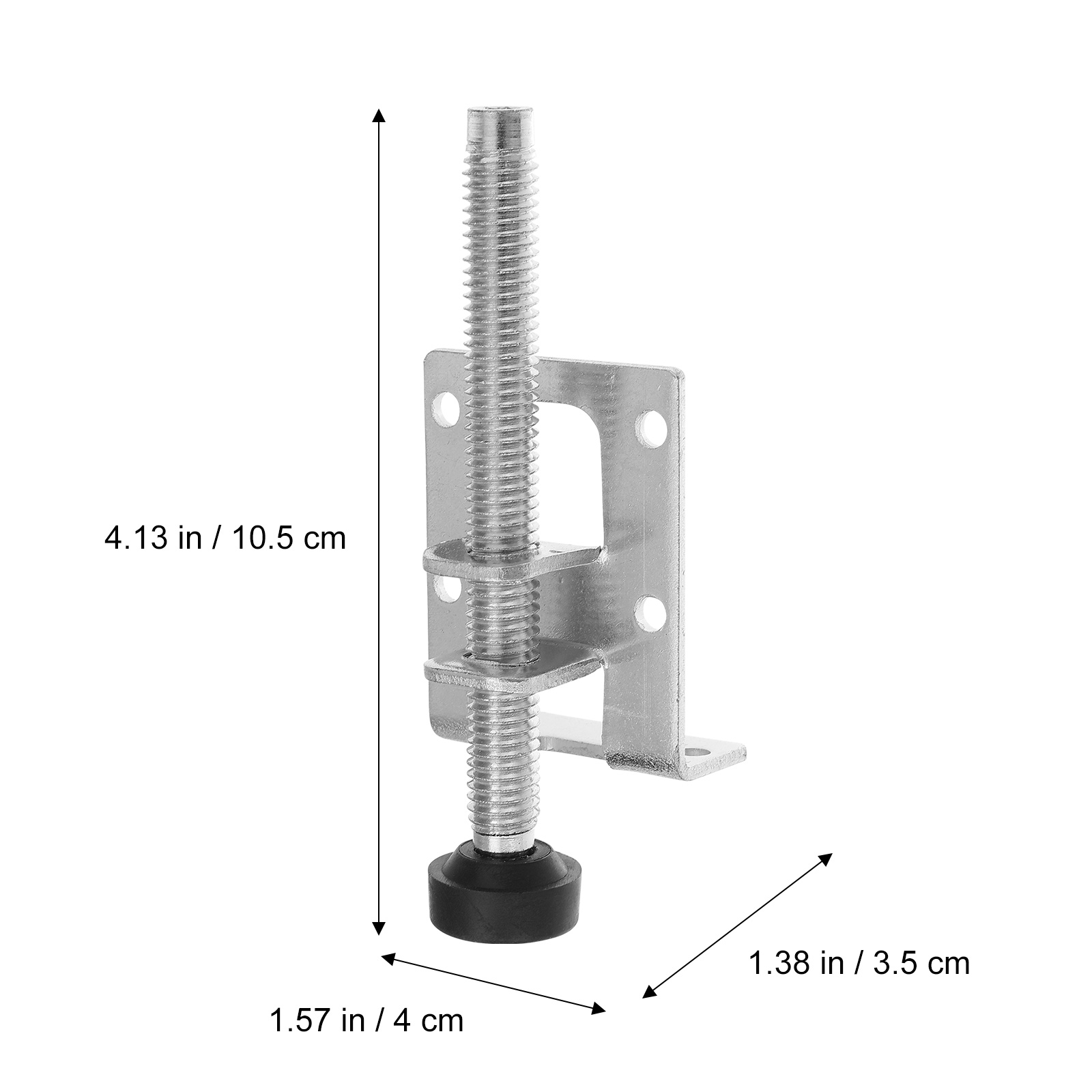 4 Pcs Furniture Leveling Feet Adjustable Load Wardrobe with Legs Cabinet Leveler Bracket Work Bench