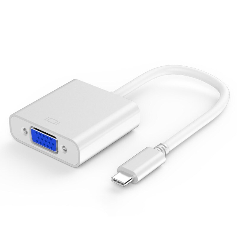 Usb C To Vga Adapter,Type C To Vga Adapter Compatible for Pro , Air/Ipad Pro ,Surface Book 2,Ch: Default Title
