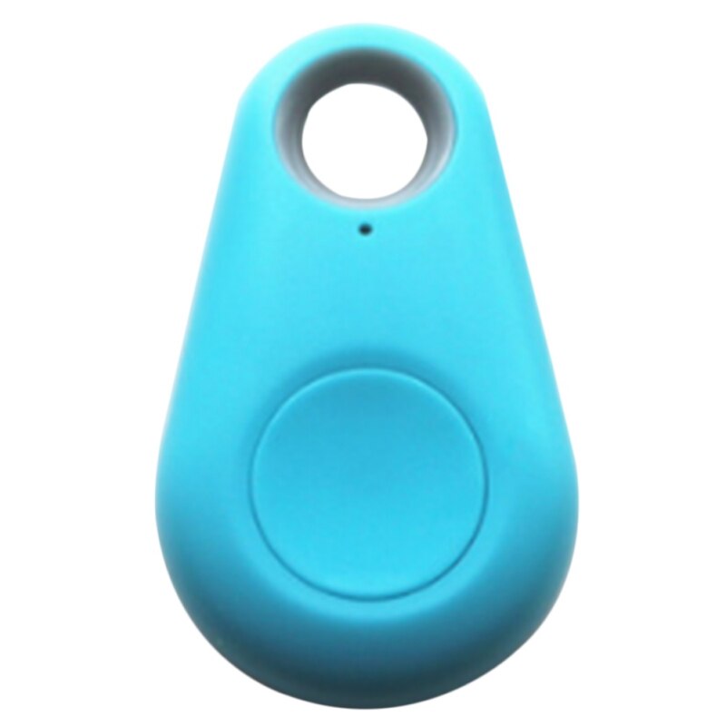 Mini Clever Schild Drahtlose Bluetooth Tracker Anti-verloren Bluetooth Telefon Schlüssel Anti-verloren Alarm-Tracker für Art Tasche brieftasche Finder: Blau