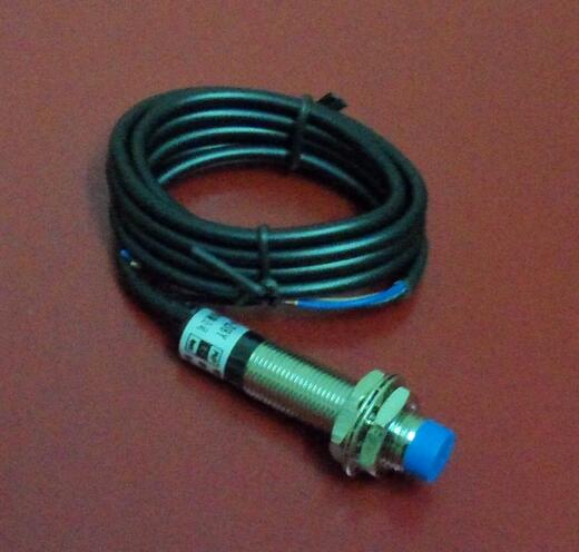 4 Digital Red LED Tachometer RPM Speed Meter+Proximity Switch Sensor NPN 3 Wires