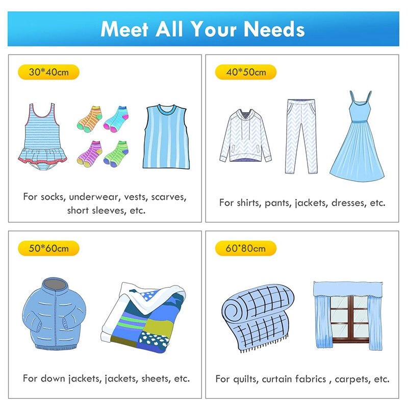 Waszak Set Van 4 Waszak Waszakken Wasmachine Met Koord Stopper, herbruikbare Grote Mesh Zak Voor Wasgoed