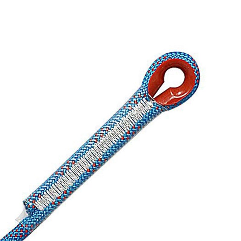 1x Climbing Rope Home Fire Emergency Escape Rope Multifunctional & 1 Pair Climbing Carabiner