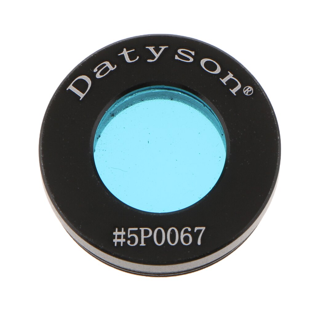 0.965 Inch Telescope Eyepiece Color Filter for Moon Lunar Planet Nebula # 80A