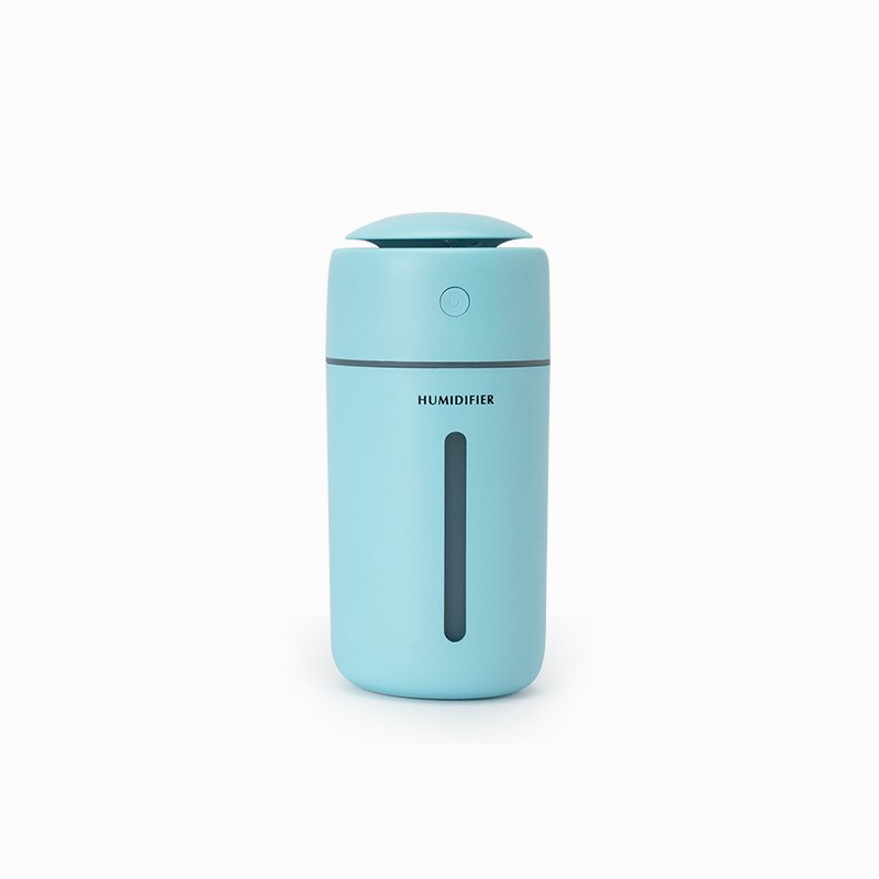 Empresas de carros transporte de dupla finalidade sem fio umidificador carro montado casa atomizador ar mais limpo reabastecimento de água dispositivo: USB Cable Section Blue