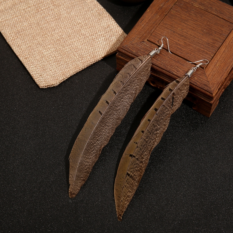 Tassel Pendant Earrings Women's Jewelry Wedding Jewelry，Christmas ，Wedding ，feather earringsboho earringstassel earring